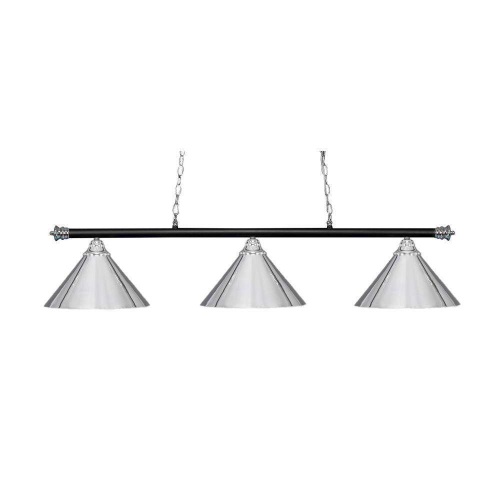 Oxford 3 Light Medium Island Pendant by Toltec - 373-MB-420-MB