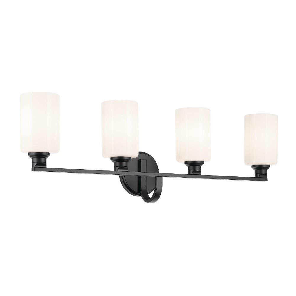Gioe 4 Light Bath Vanity 10.5 Inch Tall and 32.25 Inch Wide by Kichler - 55227