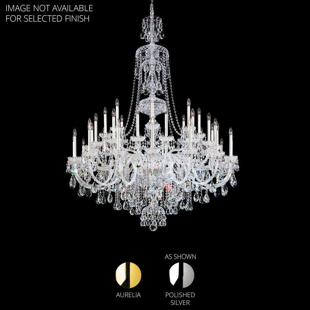Sterling 45 Light Chandelier 76 Inch and 60 Inch Wide by Schonbek Signature - 3612