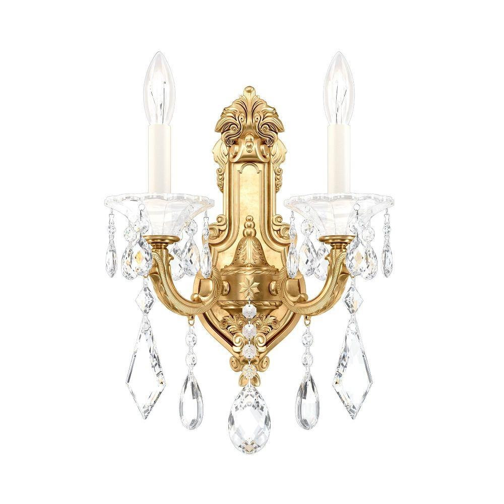 La Scala 2 Light Wall Sconce 16.5 X 11.5 Inch Length by Schonbek Signature - 5070