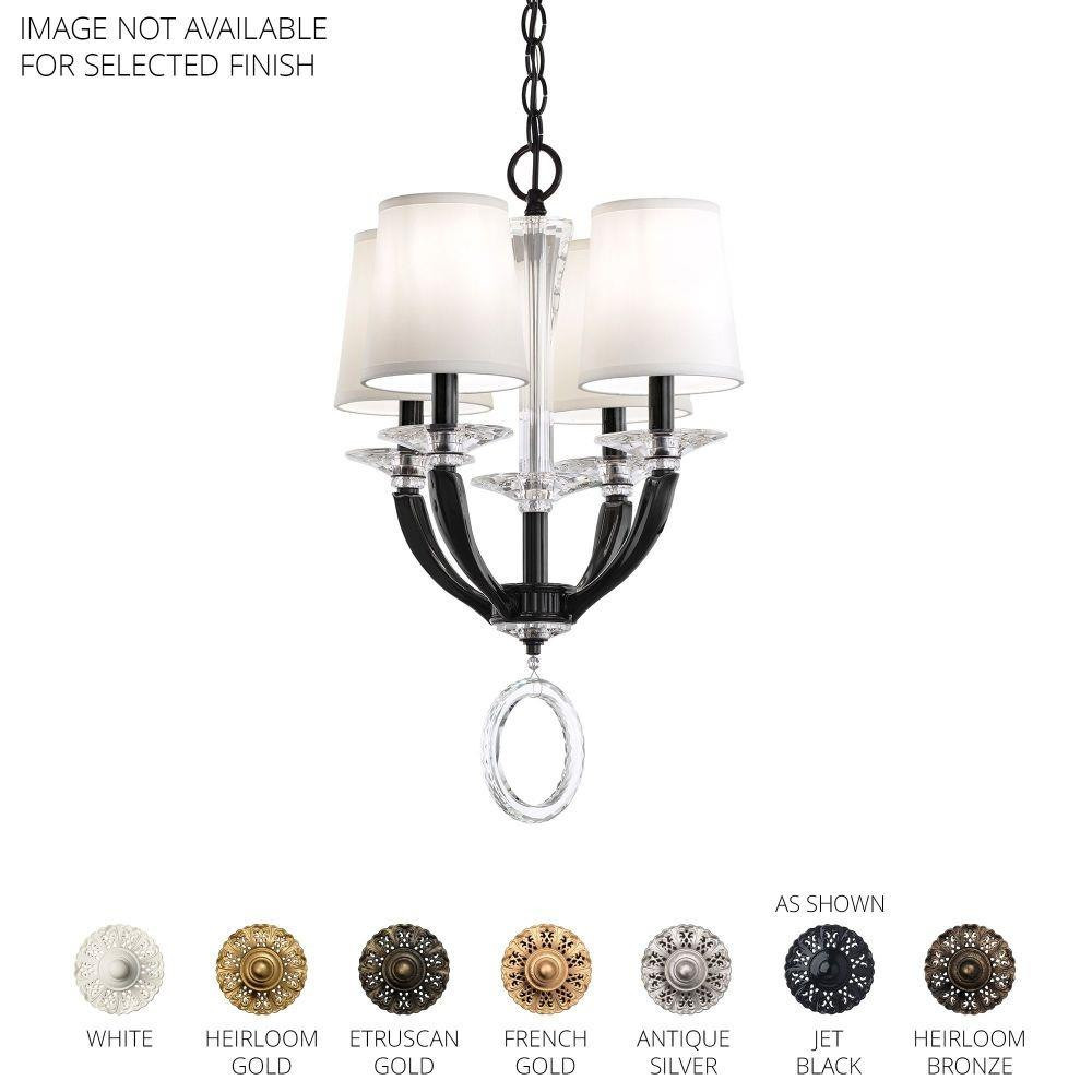 Emilea 4 Light Chandelier 23.5 Inch and 6 Inch Wide by Schonbek Signature - MA1004N