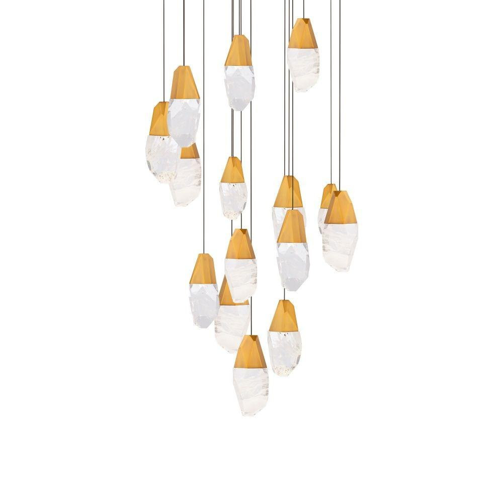 Martini 7.9W 15 LED Pendant 7 Inch Tall and 23 Inch Wide by Schonbek Beyond - BPD20215R