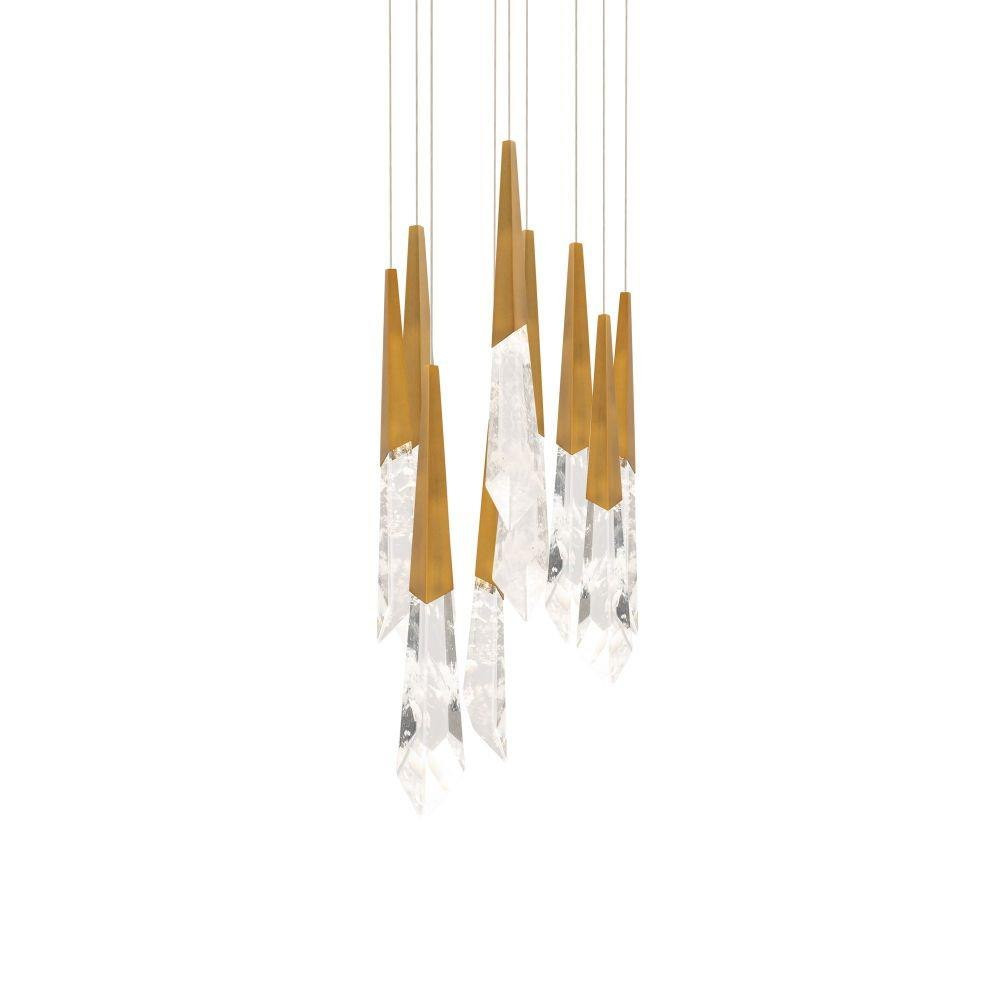 Solitude 8.7W 9 LED Pendant 22 Inch Tall X 17 Inch Wide by Schonbek Beyond - BPD31409R