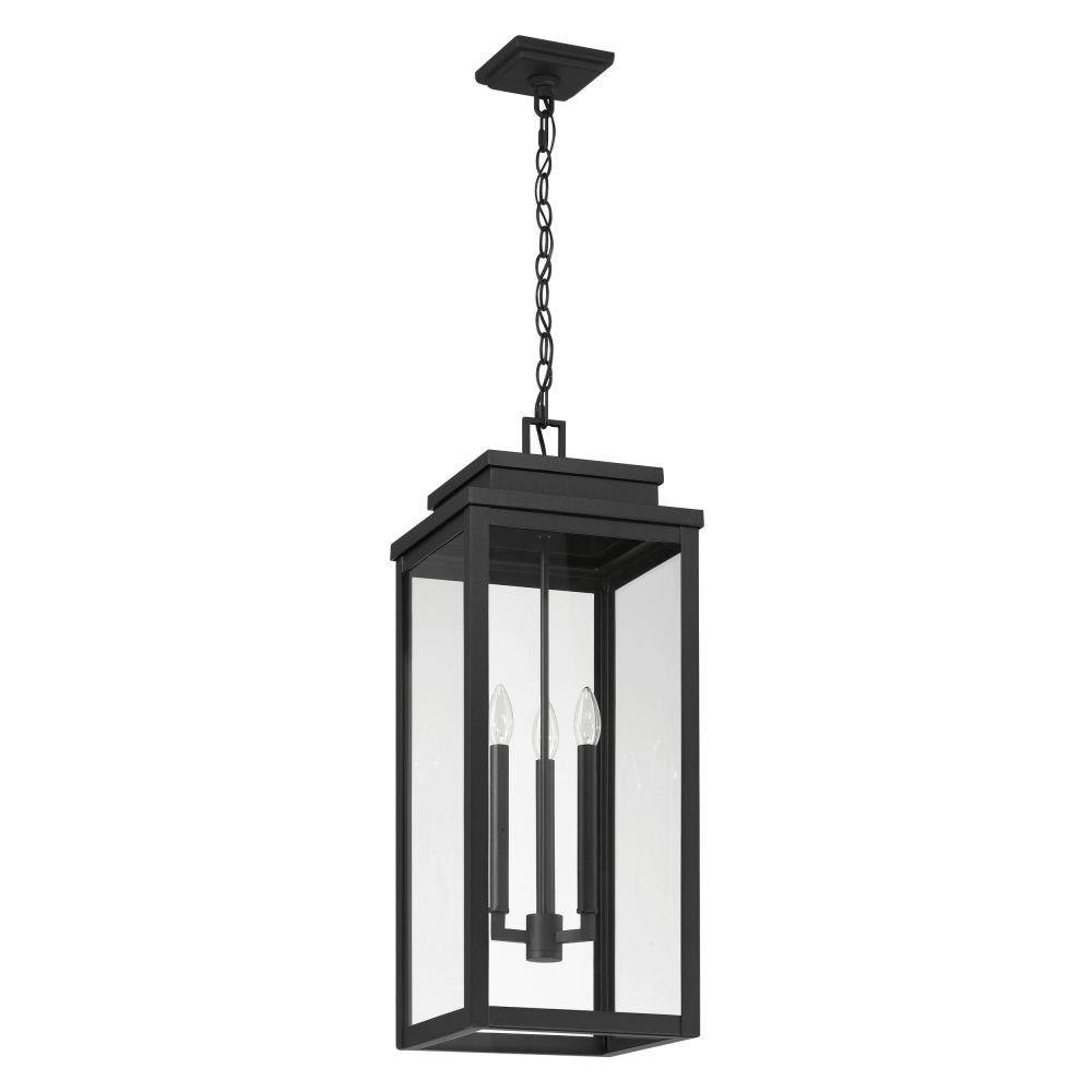 Hillside 3 Light Outdoor Pendant 28 Inch Tall and 11 Inch Wide by Thesis - 207748A