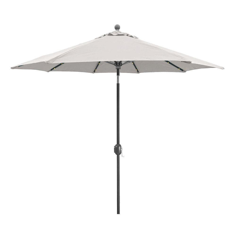 9 Foot Aluminum Crank Lift Octagon Market Umbrella by Galtech - 936