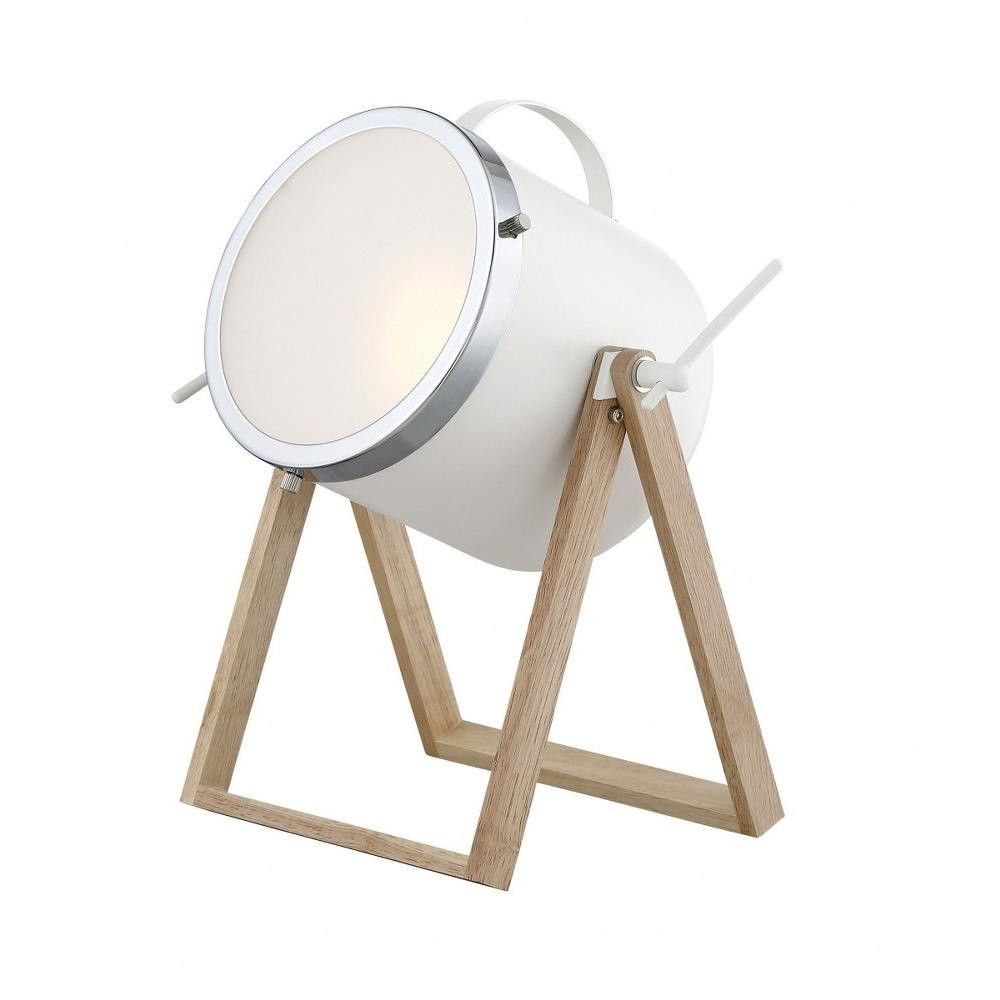 Sully One Light Desk Lamp 7.5 Inches by 11.5 Inches High by Lite Source - LS-23095BGW