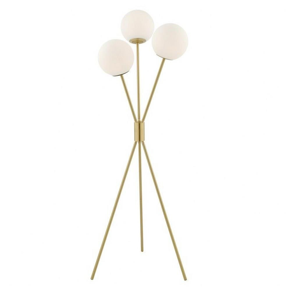 Lancy 3 Light Floor Lamp 58.5 x 23 Inches by Lite Source - LS-83621