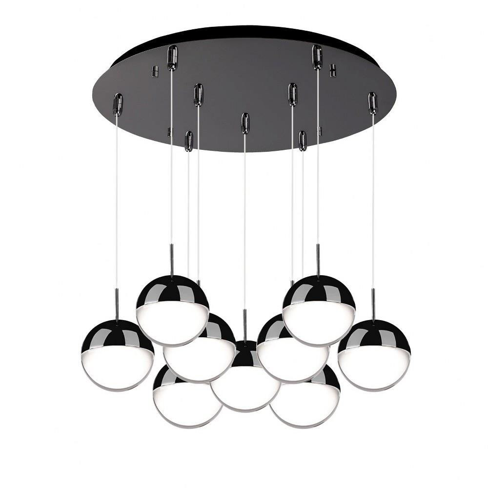 Pluto 76W LED Pendant 6 Inch Tall and 18 Inch Wide by Kuzco - MP402801-09