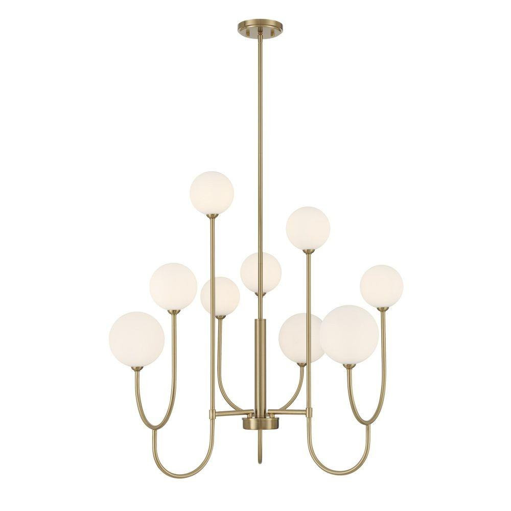 Chester 9 Light Chandelier 31.75 Inch Tall and 30 Inch Wide by Savoy House - 1-5980-9