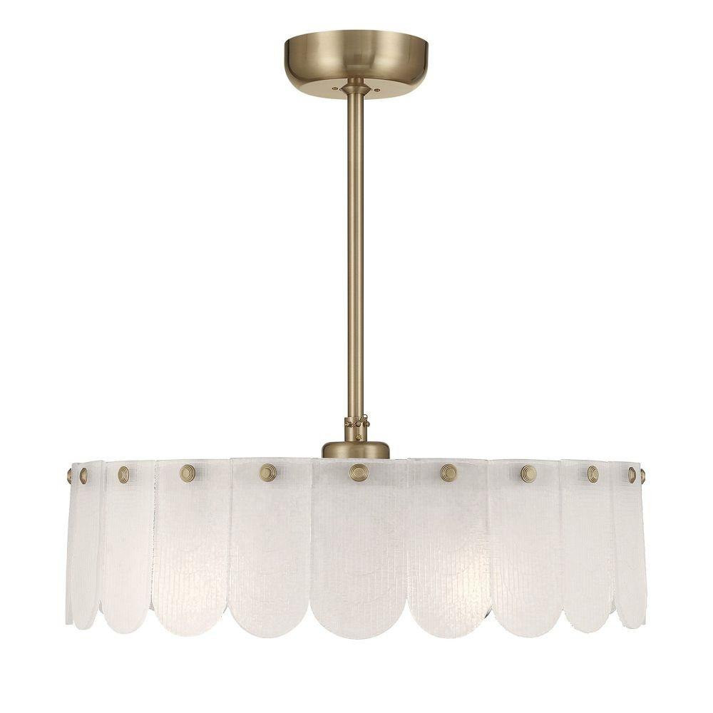 Ashton 5 Light Fandelier 29 Inch Tall and 28 Inch Wide by Savoy House - 28-FD-9802