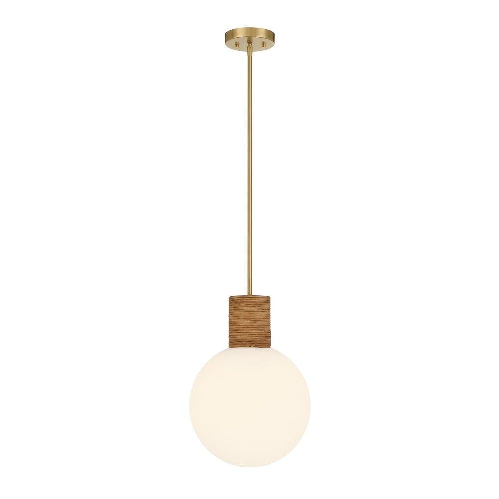 Jarrell 1 Light Pendant 16.5 Inch Tall and 12 Inch Wide by Savoy House - 7-4082-1