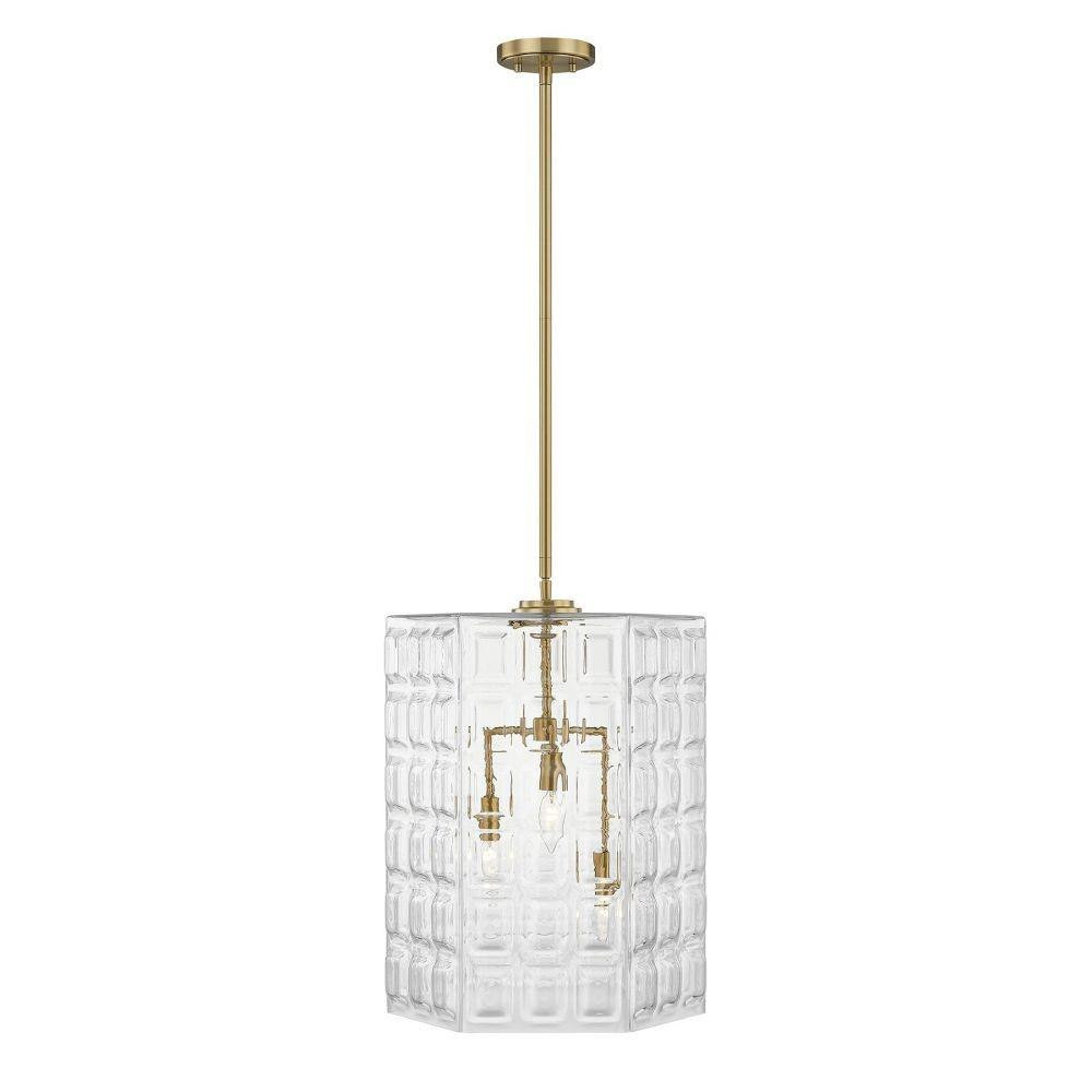 Reddick 3 Light Pendant 21.75 Inch Tall and 16 Inch Wide by Savoy House - 7-6209-3