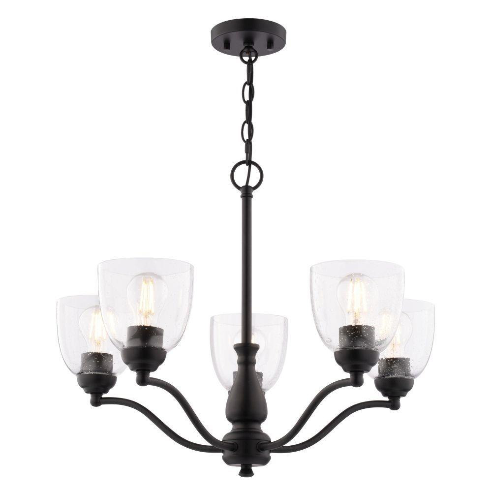 Bellwood 5 Light Chandelier 19.25 Inch Tall and 24.5 Inch Wide by Vaxcel - H0311