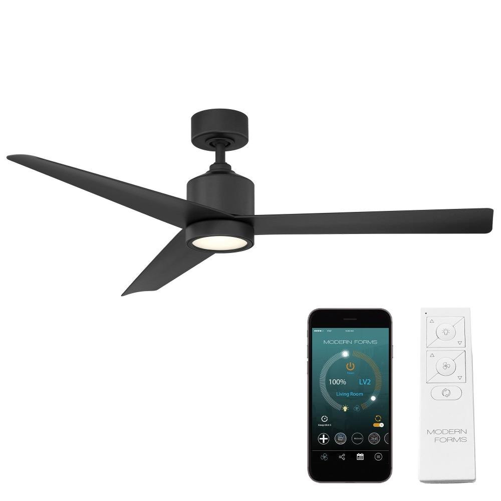 Lotus 54 Inch 3 Blade Ceiling Fan with Light Kit by Modern Forms - FR-W1809-54L