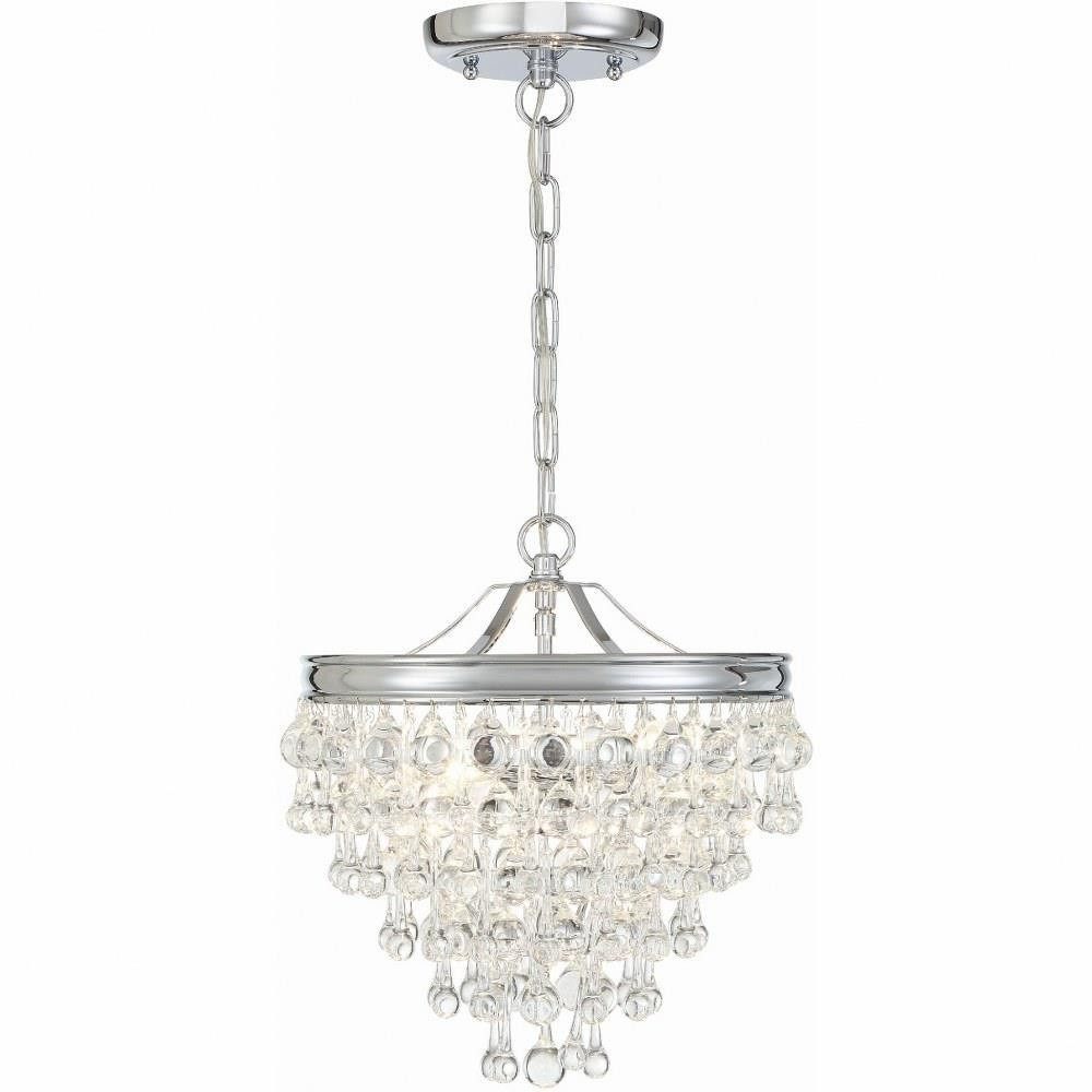 Calypso 3 Light Medium Pendant by Crystorama - 130