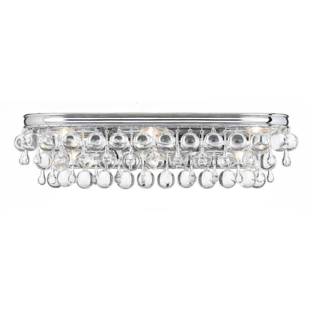 Calypso 6 Light Wall Sconce by Crystorama - 133