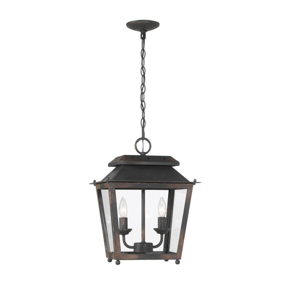 Abingdon 2 Light Pendant 18.25 Inch Tall and 13.88 Inch Wide by Golden - 0804-M2L