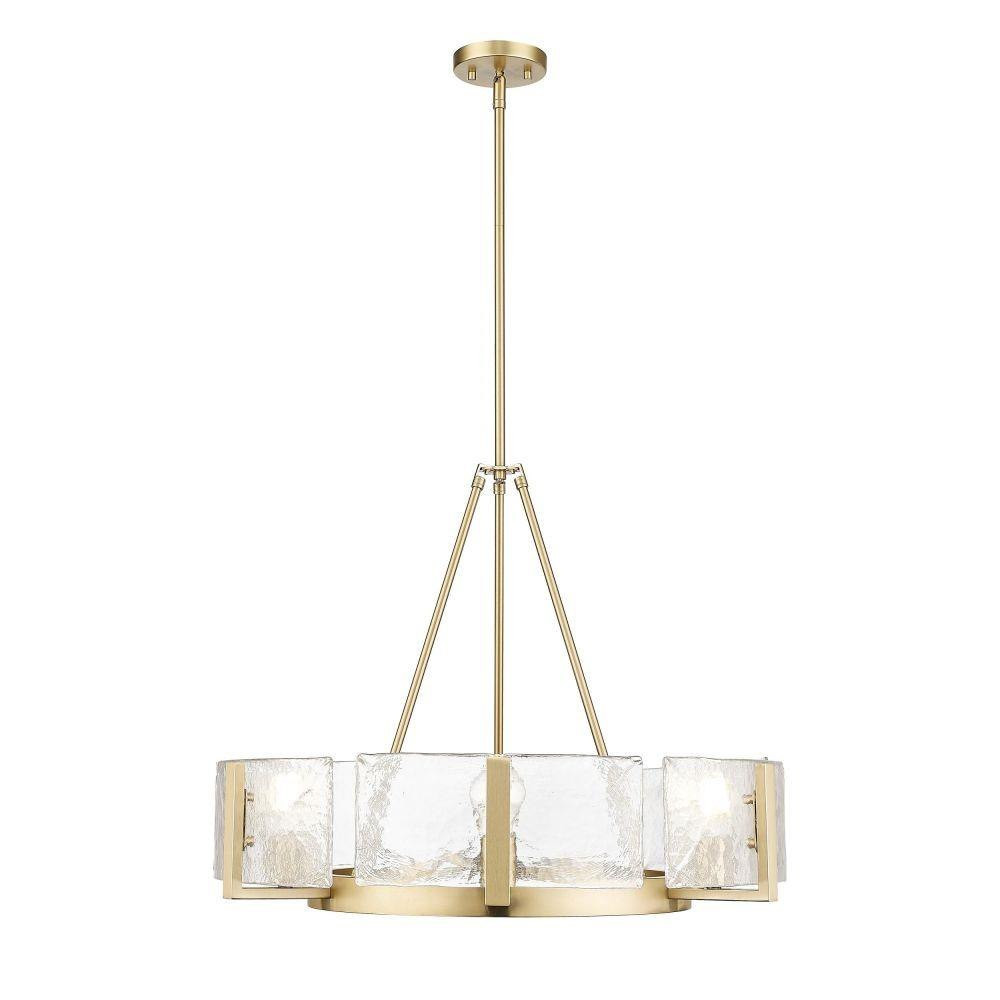 Aenon 6 Light Chandelier 21 Inch Tall and 27.75 Inch Wide by Golden - 3164-6