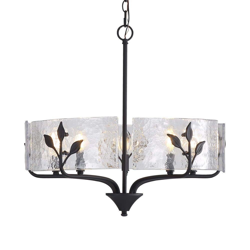 Bloem 5 Light Pendant 22 Inch Tall and 24 Inch Wide by Golden - 4503-5P