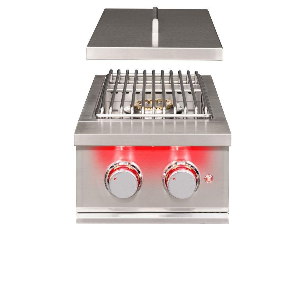 Gas Double Side Burner-10.76 Inch Tall and 12.6 Inch Wide - TFSB2