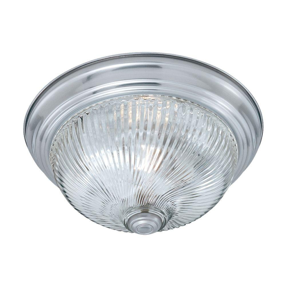 Harmony 2 Light Flush Mount 6 Inch Tall and 14 Inch Wide by Atlas - CL11460