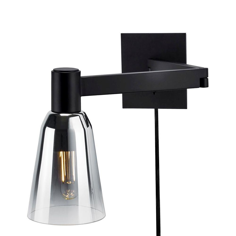 Audrey 1 Light Swingarm Wall Sconce 10.13 Inch Tall X 20 Inch Wide by Atlas - WL11004