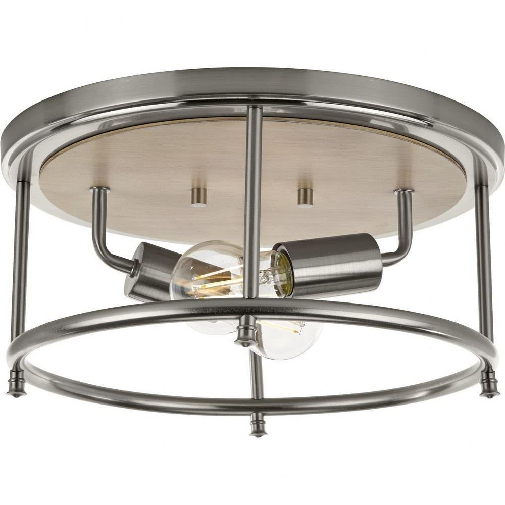 Somerville Links 2 Light 13 Inch Wide Semi Flush Mount by BSH - 70-BEL-930134