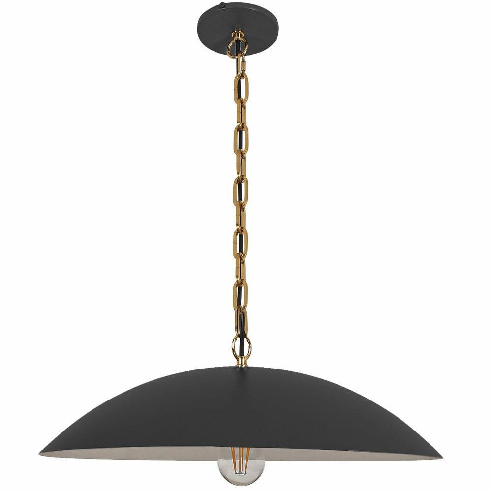 Ofelia 100W 1 LED Pendant 7.5 Inch Tall and 19.75 Inch Wide by Dainolite - OFE-191P