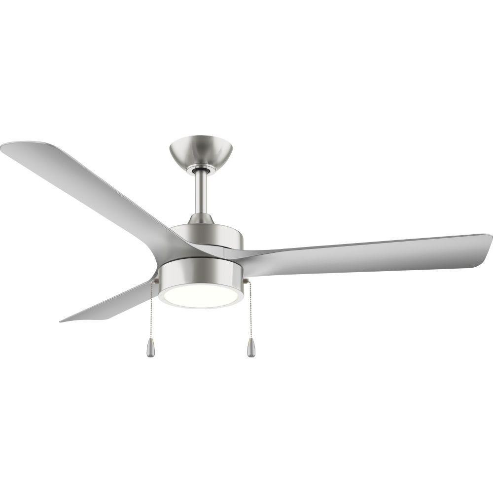 Cranbrook Causeway 3 Blade Ceiling Fan with Light Kit 52 Inch Wide by BSH - 70-BEL-1396988
