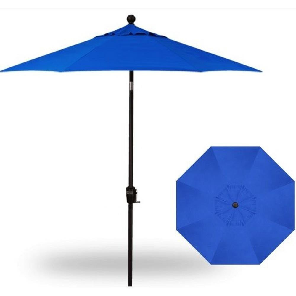 7.5 Foot Aluminum Crank Lift Octagon Market Umbrella by Treasure Garden - UM907