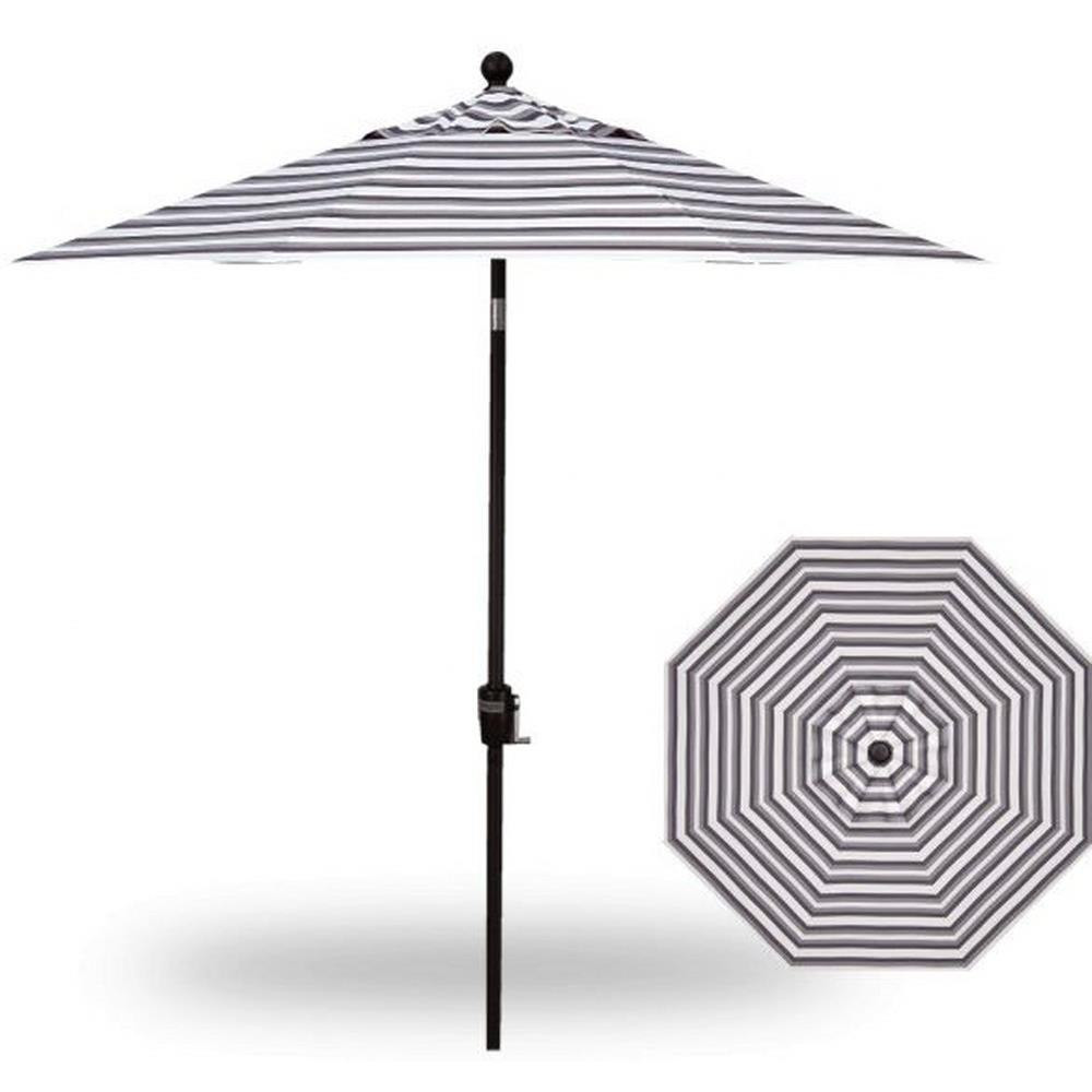 7.5 Foot Aluminum Crank Lift Octagon Market Umbrella by Treasure Garden - UM907