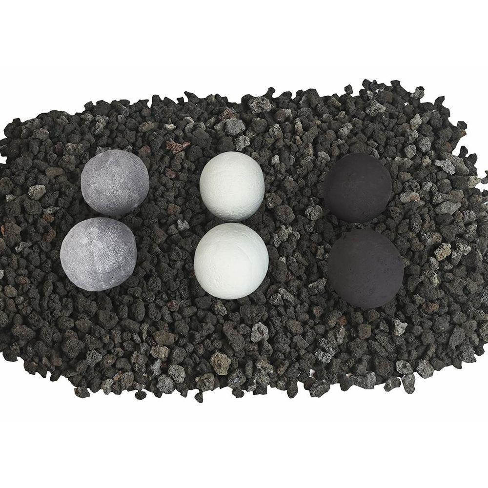 12 Piece 2 Inch Cannon Ball Set by Athena Fire Tables - CB2-12