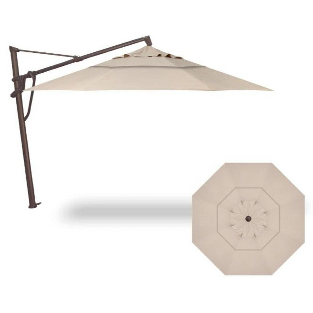 Replacement Round Dual Wind Vent Umbrella Canopy by Treasure Garden - replace-round-dwv-no-val