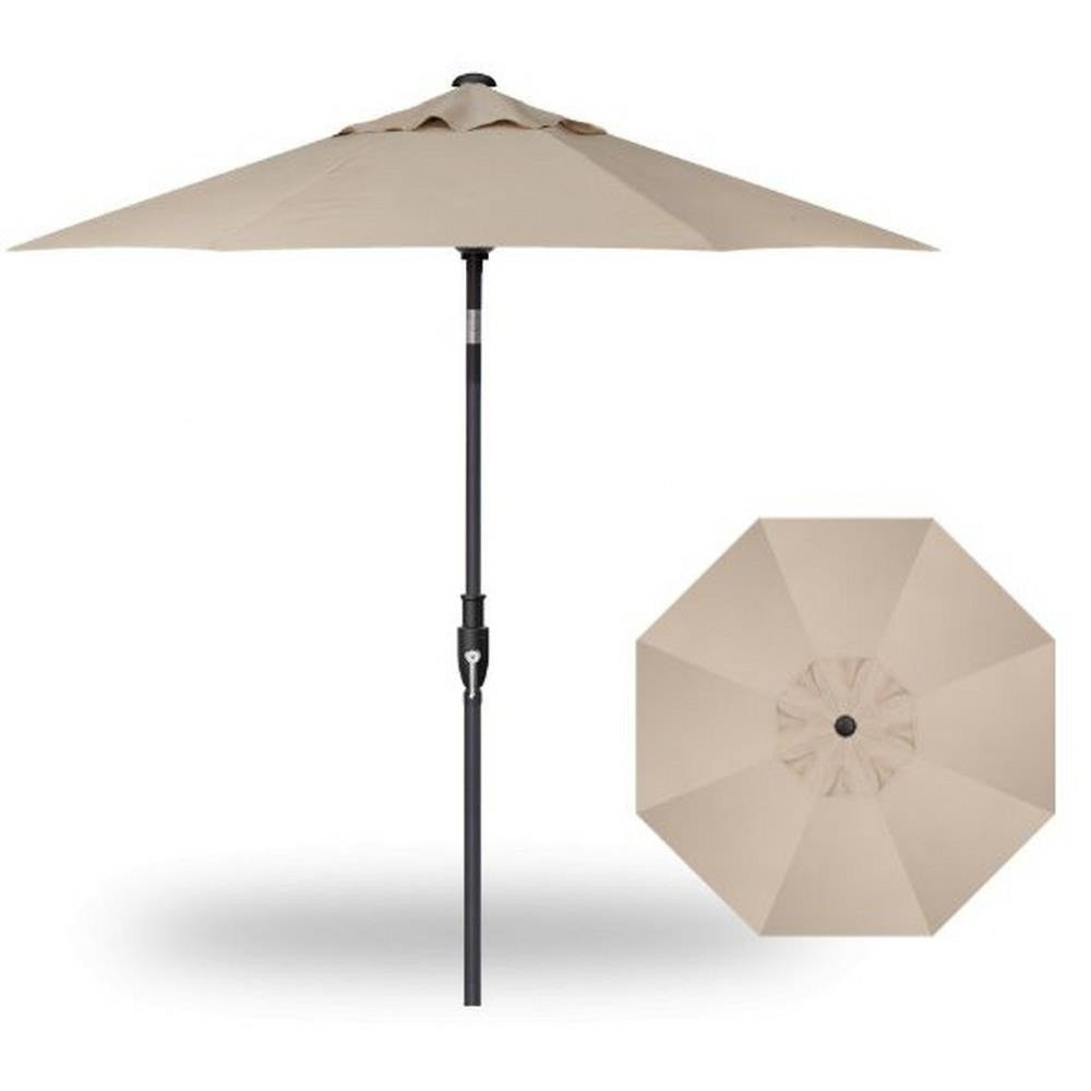 7.5 Foot Aluminum Glide Tilt Octagon Market Umbrella by Treasure Garden - UM977
