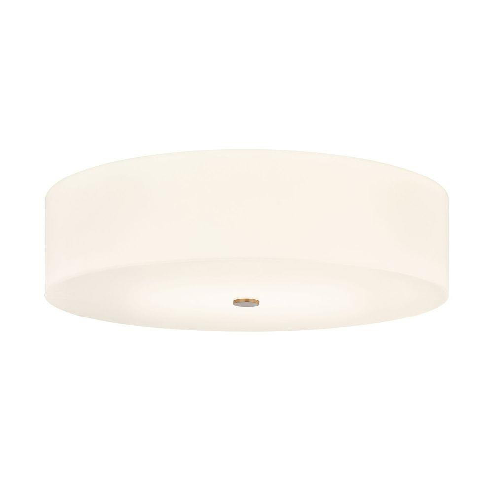 Acryluxe Classic 6 Light Flush Mount 30 Inch Wide by Justice Design - ACR-9733