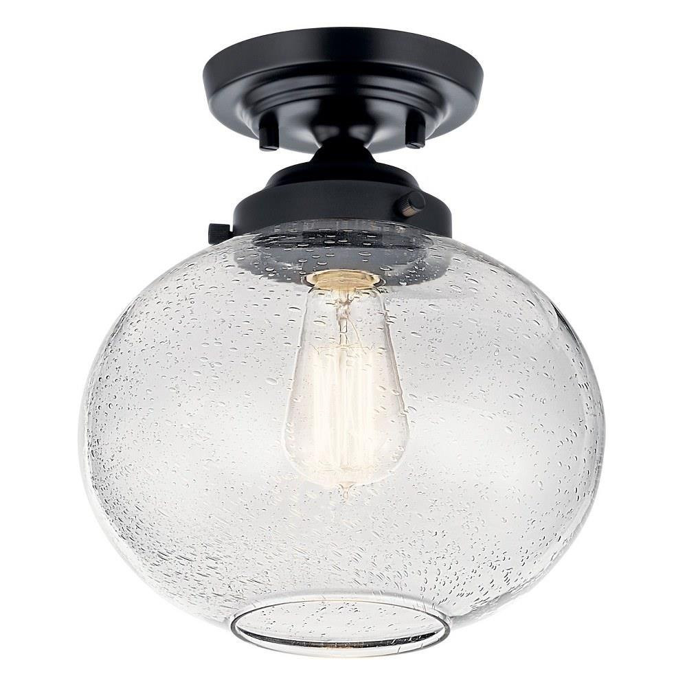 Avery 1 Light 9.75 Inch Wide Coastal Semi Flush Mount by Kichler - 42296