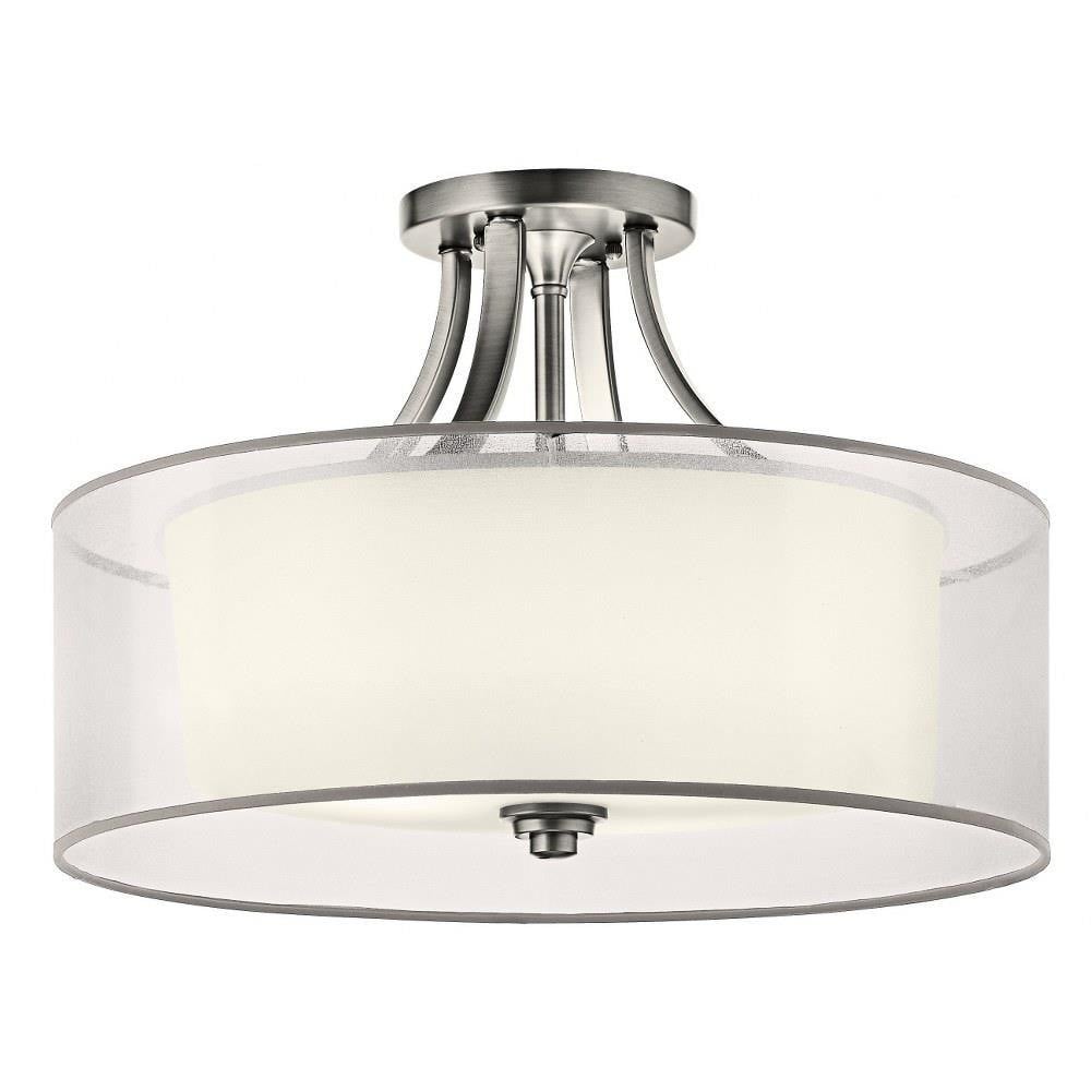Lacey 4 Light 20 Inch Wide Semi Flush Mount by Kichler - 42387