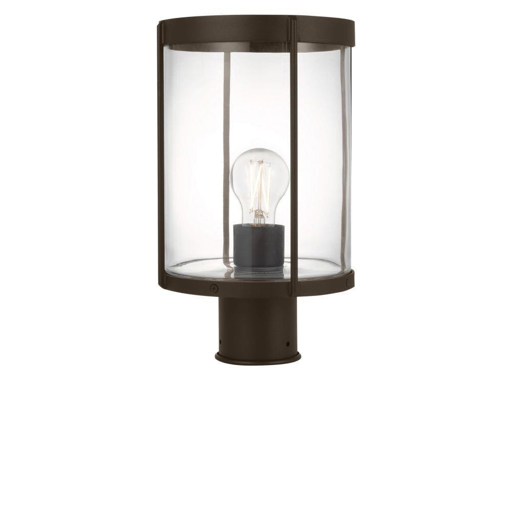 Luning 75W 1 LED Outdoor Post Lantern 13.38 Inch Tall by Generation - GLO1741E