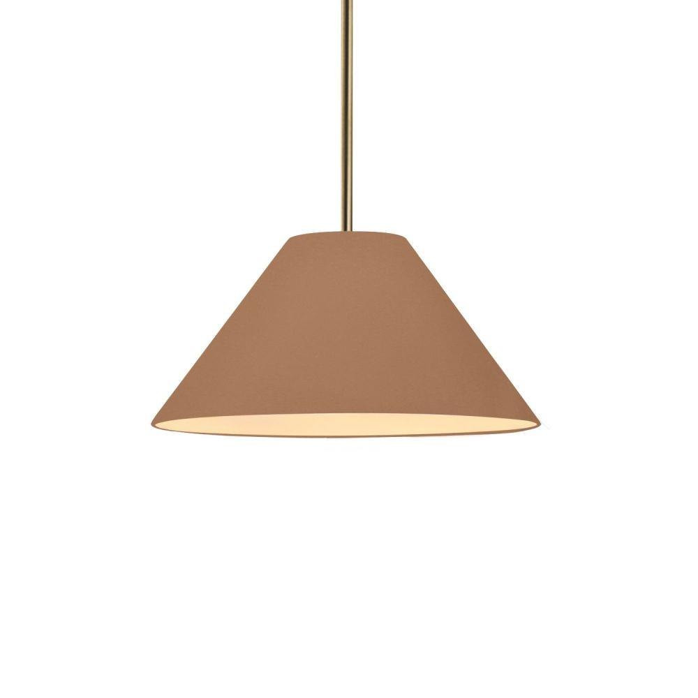 Radiance Avola 1 Light Stem Pendant 5.5 X 11 Inch Wide by Justice Design - CER-6640-RIGID