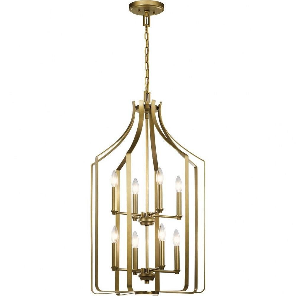 Morrigan 8 Light Small Foyer Foyer Chandelier by Kichler - 42498