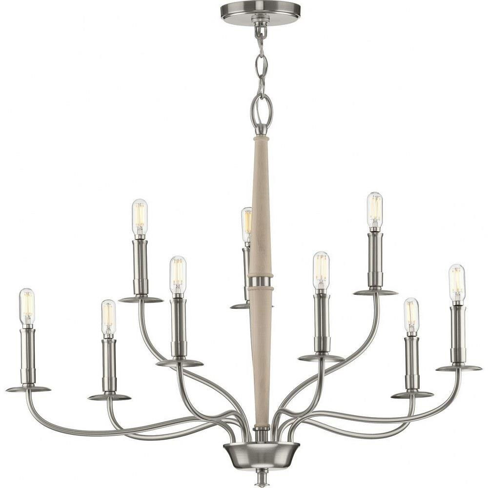 Durrell 9 Light Large Chandelier by Progress - P400200