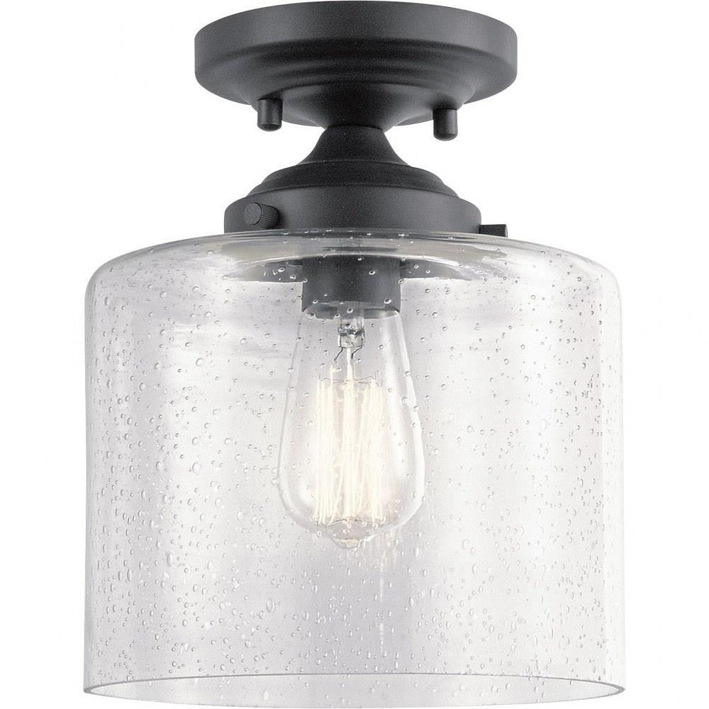 Winslow 1 Light 8.5 Inch Wide Semi Flush Mount by Kichler - 44033
