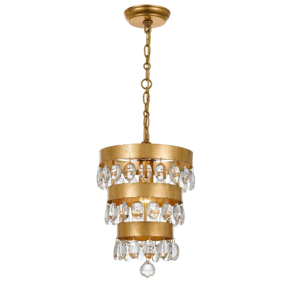 Perla 1 Light Mini Pendant by Crystorama - 6103
