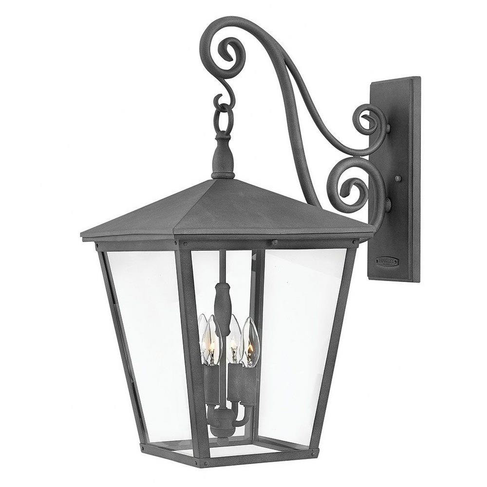 Trellis 4 Light Candle Style Wall Lantern 26.25 Inch Tall by Hinkley - 1438