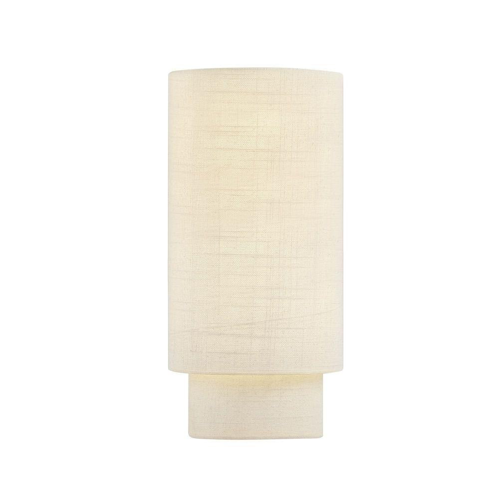Textile Classic 1 Light Tier Wall Sconce 13 Inch Tall by Justice Design - FAB-5772