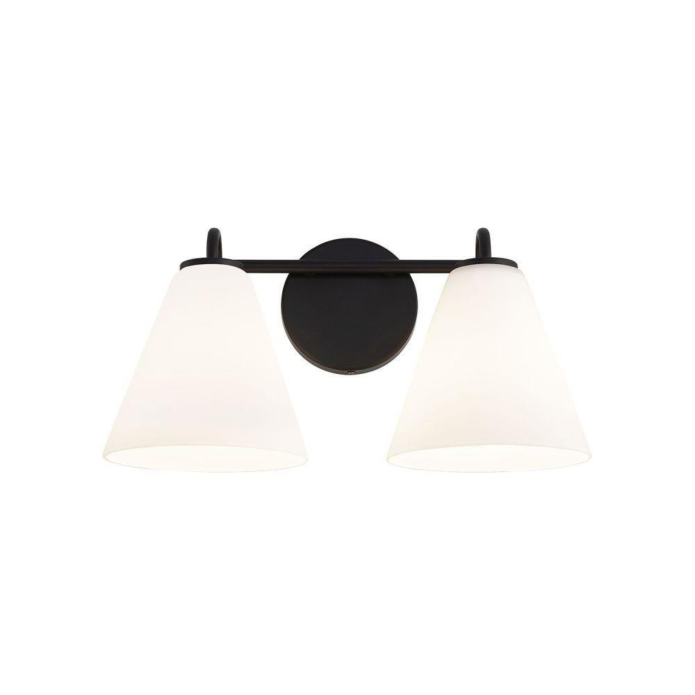Fusion Pavia 2 Light Bath Vanity 15.75 Inch Wide by Justice Design - FSN-8362