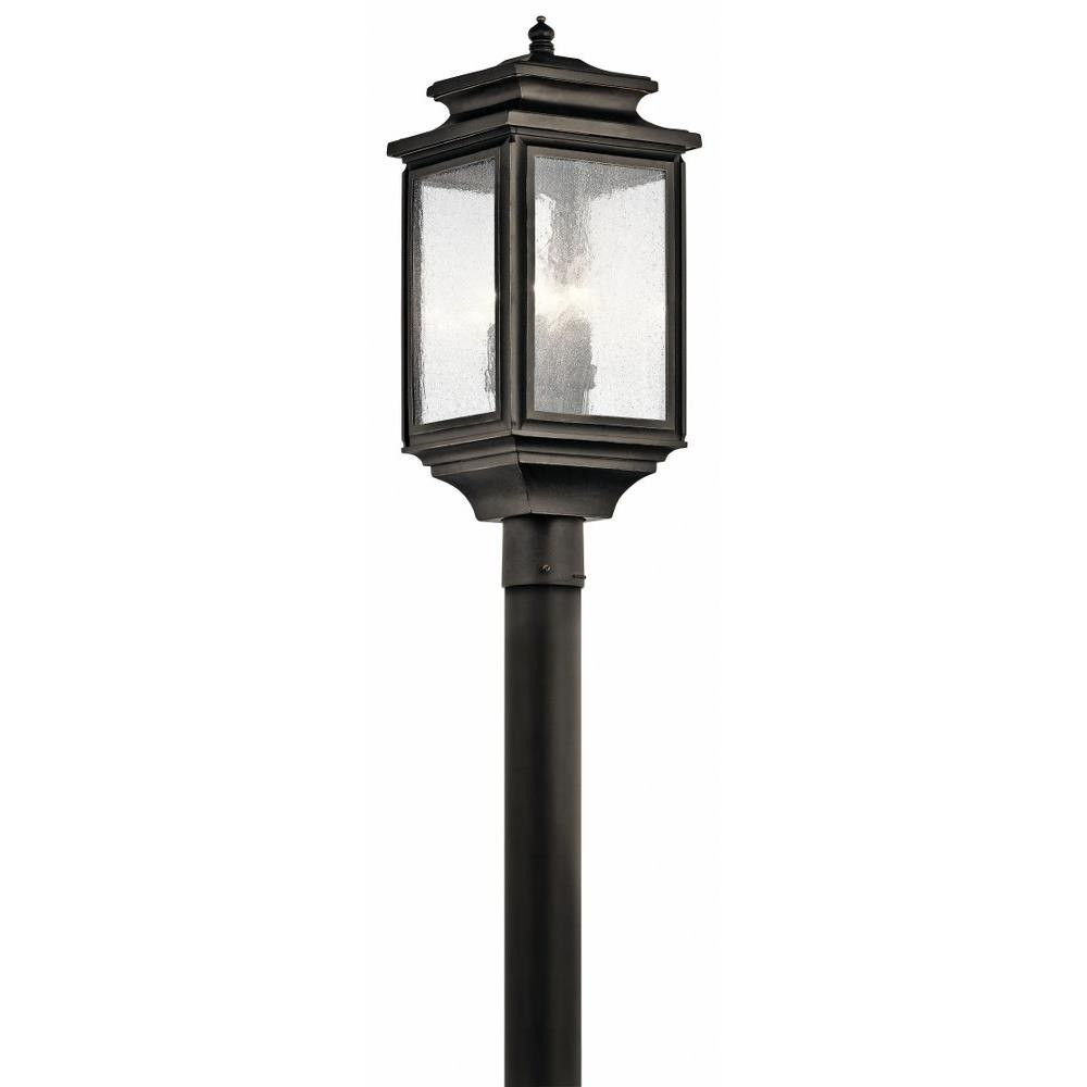 Wiscombe Park 4 light Outdoor Post Mount 23.25 x 9 In by Kichler   - 49506
