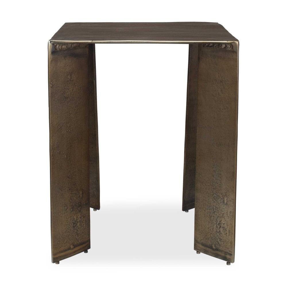 Gibson Down Outdoor Accent Table 22 Inch Tall and 18 Inch Wide by BSH ...