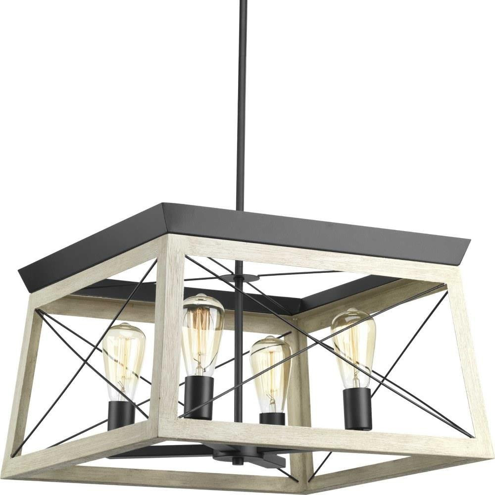 Briarwood 4 Light Small Chandelier by Progress P400047