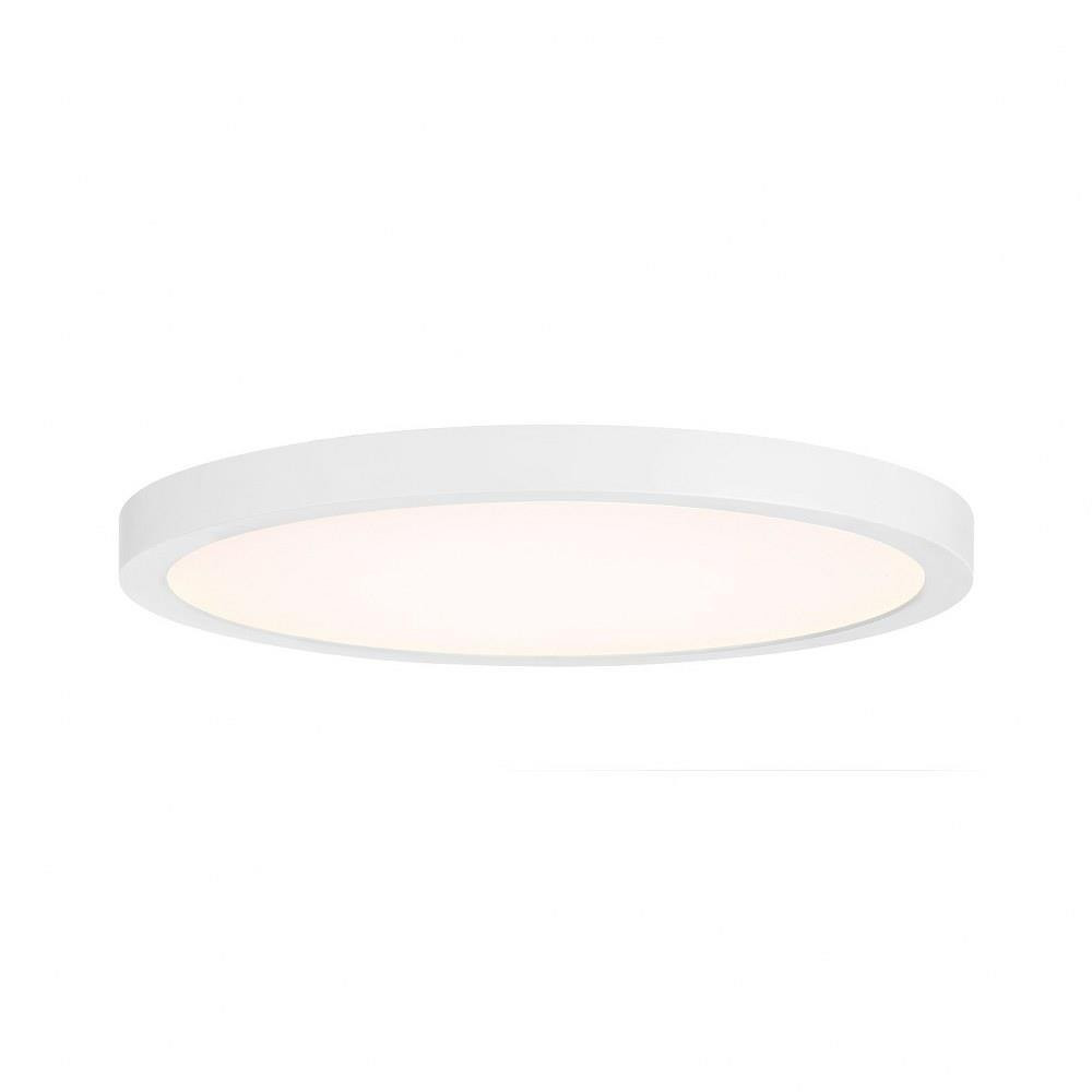 25W 1 LED 12 Inch Wide Flush Mount by Savoy House - 6-3333-12